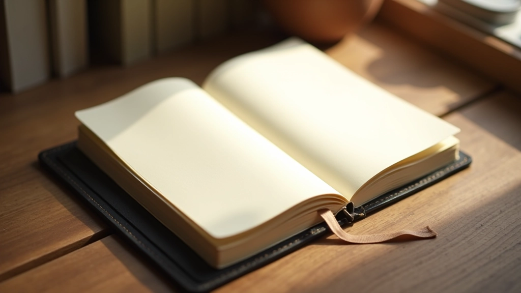 Leather-Bound Study Notebook A5